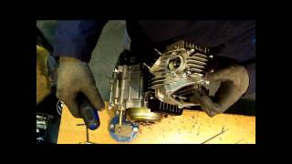 Video guida montaggio completo testa motore YX pit bike [upl. by Hedveh]