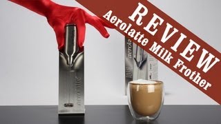 Aerolatte Milk Frother  Exclusive Review [upl. by Mharba]