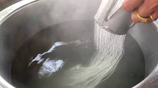 Thai Rice Flour Noodles Recipe [upl. by Outlaw]