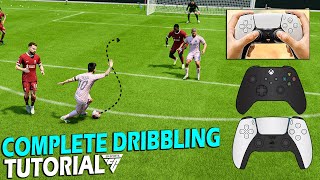 HOW TO DRIBBLE IN EA FC 24  COMPLETE DRIBBLING TUTORIAL [upl. by Katherine910]