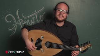 Intro Oud Lesson with Demetrios Petsalakis [upl. by Nosnej]