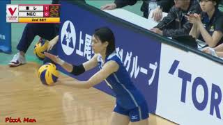 14 Feb 16 Sarina Koga vs Toray Arrows V League [upl. by Chyou]