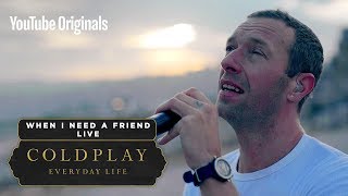 Coldplay  When I Need A Friend Live in Jordan [upl. by Aicile]