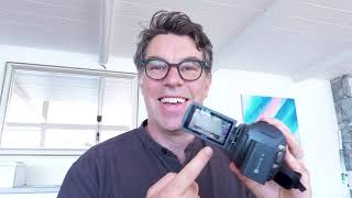 Sony FDRAX43 4K Handycam Review [upl. by Howlend218]