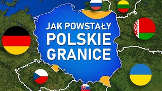 Jak powstały GRANICE POLSKI Najważniejsze fakty [upl. by Marillin]