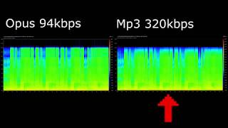 Opus vs Mp3 comparison [upl. by Ebony]