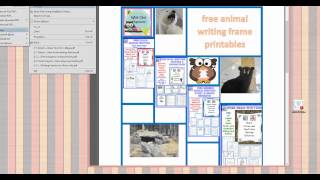 How to make a photo collage using word for blogging [upl. by Ynez]