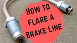 How to Flare a Brake Line [upl. by Ahtiek]