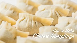 How to Make Chinese Dumplings recipe 饺子 [upl. by Raines]