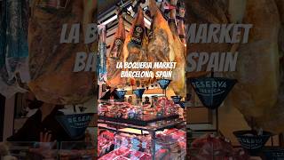 La Boqueria Market  Barcelona Spain [upl. by Atteynek]