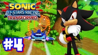 Sonic amp All Stars Racing Transformed Wii U  World Tour  Part 4 [upl. by Oinoitna]