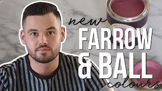 NEW FARROW amp BALL PAINT COLOURS REVIEW [upl. by Rush343]