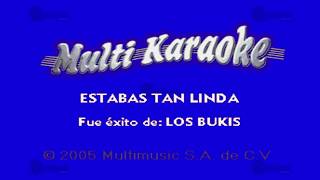 MULTIKARAOKE  Estabas Tan Linda [upl. by Viccora]