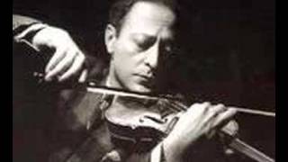 Jascha Heifetz plays Tchaikovsky Serenade Melancolique [upl. by Aniryt]