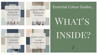 Benjamin Moore and Farrow amp Ball Color Guides Are Here [upl. by Cira]