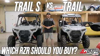 2021 Polaris RZR Trail vs RZR Trail S Comparison amp Review [upl. by Attirehs]