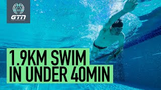 How To Break 40 Minutes For A 703 Ironman Swim  GTN Training Tips [upl. by Jasisa]