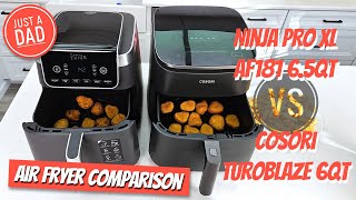 Ninja Pro XL AF181 vs Cosori TurboBlaze Air Fryer COMPARISON [upl. by Norene]