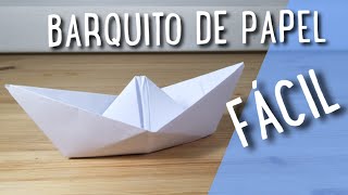 COMO HACER UN BARQUITO DE PAPEL [upl. by Akihsay]