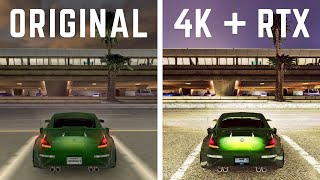 Need For Speed Underground 2  Remastered amp Ray Traced [upl. by Ailis]