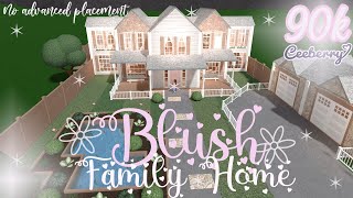 BLOXBURG  No Advanced Placement Blush Family Home 90k [upl. by Aeret]