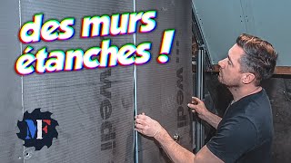 Je fais des MURS ETANCHES pour la DOUCHE Rénovation Douche Italienne Ep 6 [upl. by Emerej]