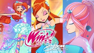 Winx Club Bloom All Transformations Up To Tynix [upl. by Nelon]