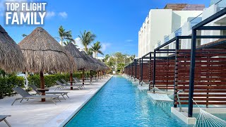 FINEST PLAYA MUJERES  Cancun Modern AllInclusive  Full Tour in 4K [upl. by Tucky]