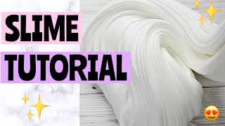 HOW TO MAKE SLIME Simple amp Easy Slime Recipe  2 Minute Easy Slime Tutorial Glue and Borax Slime [upl. by Madigan]