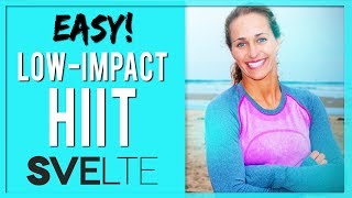 Quick HIIT Workout LOWImpact Exercise [upl. by Oiliduab]