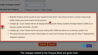 How Do I Apply for a Cheque Book Online [upl. by Hoo]