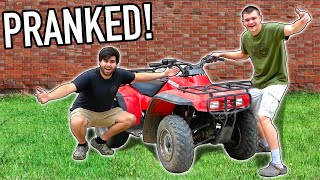 Braydon Price DID NOT Buy My Honda I PRANKED HIM [upl. by Atinauj682]