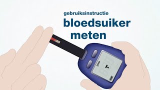 Bloedsuiker meten [upl. by Ardnekat]