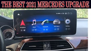 Mercedes Benz 123” Android Touch Screen Radio Upgrade for 2021 [upl. by Milak]