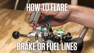 How to Flare Brake or Fuel Lines  Hagerty DIY [upl. by Brie]