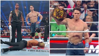 John Cena Heel Turn At WWE Elimination Chamber 2025 [upl. by Ocimad]