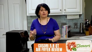 Cosori 58 Quart Air Fryer With Presets Review [upl. by Rodina]