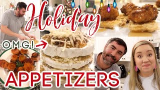 HOLIDAY APPETIZERS  EASY APPETIZER RECIPES  COOK WITH ME  JESSICA ODONOHUE [upl. by Melburn233]