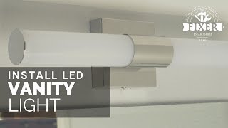 Install Bathroom Vanity Light [upl. by Vaios]