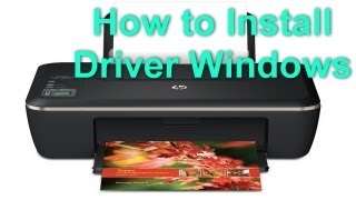 HP Deskjet Ink Advantage 2515  Install Driver Windows  Preview [upl. by Barrada340]