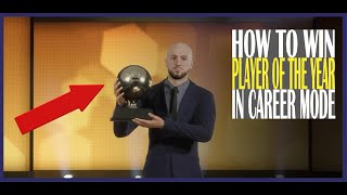 How to Win PLAYER OF THE YEAR in FIFA 22 Career Mode [upl. by Cappella]