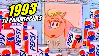 Half Hour of 1993 TV Commercials  90s Commercial Compilation 25 [upl. by Notsirt755]