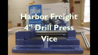 Harbor Freight 4quot Drill Press Vice Review [upl. by Uella555]