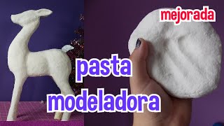 pasta modeladora con papel higienico mejorada [upl. by Clapp]