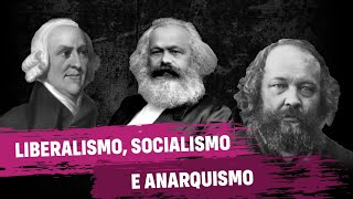 Liberalismo Socialismo e Anarquismo [upl. by Kwabena]