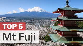 Top 5 Things to do Around Fuji  japanguidecom [upl. by Akeihsat]