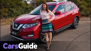 Nissan XTrail Ti 4WD 2017 review family test video [upl. by Finah]