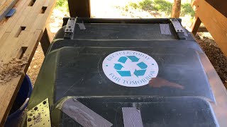 Recycling bin lid repair [upl. by Kristopher]