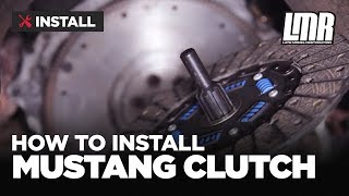 How to Mustang Clutch Installation 7904 Fox Body amp SN95 [upl. by Bakki]