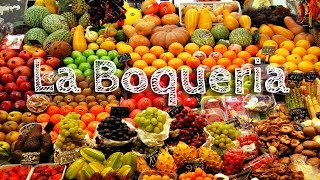 La Boqueria Market in Barcelona [upl. by Domash]